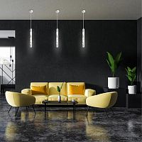 358131 OVER NT19 436 белый Накладной светильник, длина провода 1м IP20 LED 4000K 20W 160 - 265V ARTE
