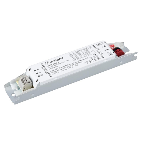 Блок питания Arlight ARJ-LG-40-LINEAR-PFC-HV (40W, 40-200V, 0.2-0.35A) 047428 Блок питания Arlight ARJ-LG-40-LINEAR-PFC-HV (40W, 40-200V, 0.2-0.35A) 047428