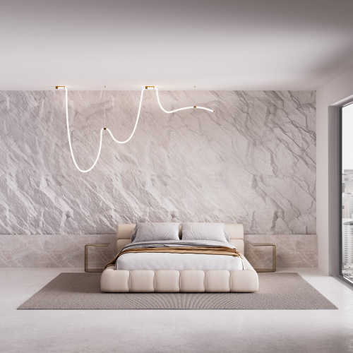 Накладные крепления для круглого гибкого неона Full light латунь FL 28161 фото 2