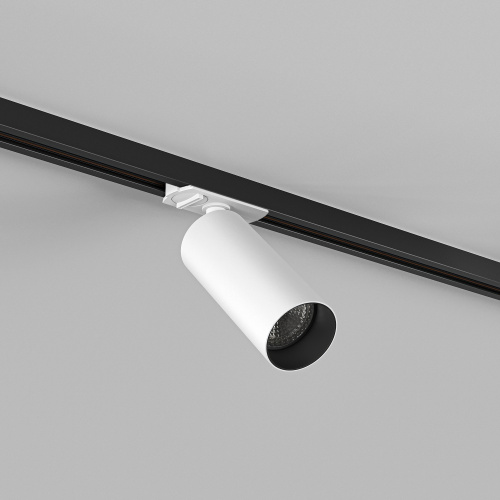 DK6060-BW+BK Трековый светильник IP 20, 15 Вт, GU10, черный с белым, алюминий фото 3
