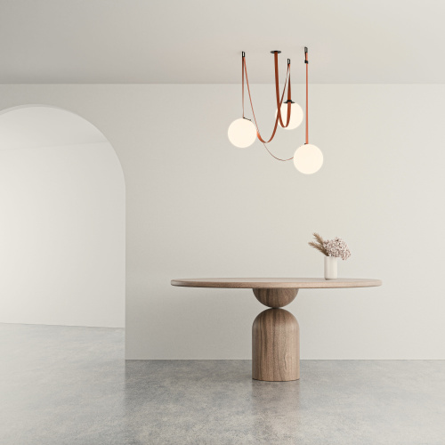 DK5555-BK Cветильник для трека-ремня Belty, серия Orb, со светодиодом, D230*H236мм, 48V DC, 15W, RA90, 120°, 3000K, IP20, черный, акрил фото 11 DK5555-BK Cветильник для трека-ремня Belty, серия Orb, со светодиодом, D230*H236мм, 48V DC, 15W, RA90, 120°, 3000K, IP20, черный, акрил фото 11