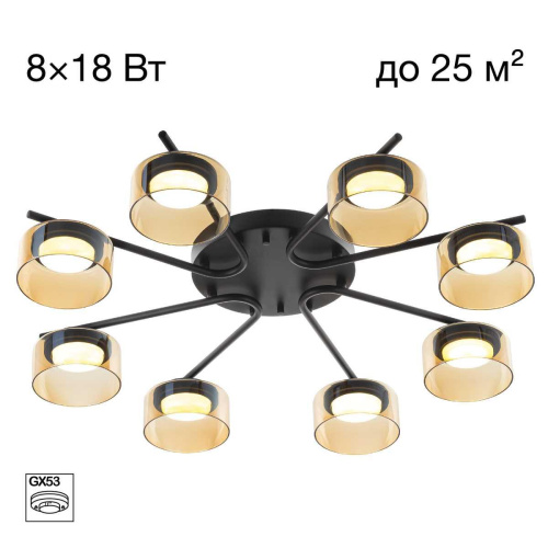 Потолочная люстра Citilux Espace CL243181 Потолочная люстра Citilux Espace CL243181