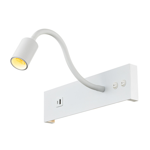 Citilux Декарт CL704470 LED USB Светильник с выключателем Белый фото 2 Citilux Декарт CL704470 LED USB Светильник с выключателем Белый фото 2
