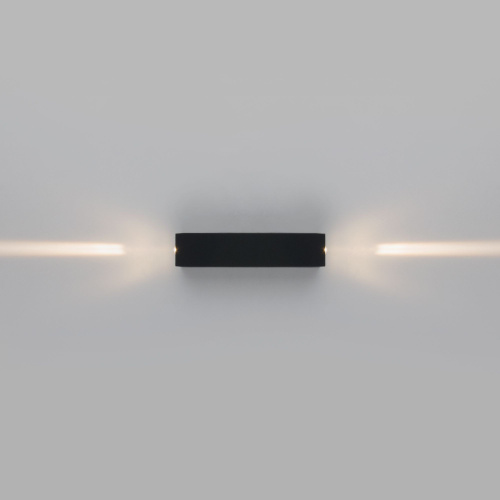Уличный настенный светодиодный светильник Blaze LED IP65 35136/W черный фото 5