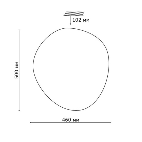 2039/DL COLOR SN 084 Светильник пластик/белый LED 48Вт 3000-6300K 500х460 IP43 пульт ДУ STONE фото 3 2039/DL COLOR SN 084 Светильник пластик/белый LED 48Вт 3000-6300K 500х460 IP43 пульт ДУ STONE фото 3