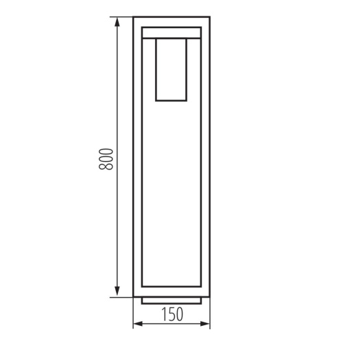 Садовый светильник Kanlux VIMO 80 BR 34989 фото 3 Садовый светильник Kanlux VIMO 80 BR 34989 фото 3