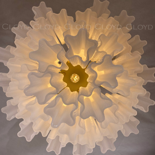 Люстра Cloyd ANNO-C C7 / Ø58 см - латунь светл. - белое матовое стекло (арт.11649) фото 2