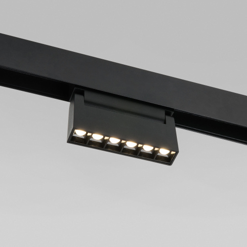 Трековый светодиодный светильник Slim Magnetic HL01 6W 4200K черный 85009/01 Трековый светодиодный светильник Slim Magnetic HL01 6W 4200K черный 85009/01