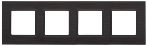 Рамка 4-постовая ЭРА Elegance 14-5204-05 Б0034561 Рамка 4-постовая ЭРА Elegance 14-5204-05 Б0034561