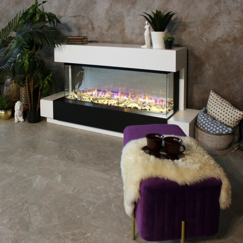 Электрокамин RealFlame Houston 50 WT с очагом Onyx 50 фото 6 Электрокамин RealFlame Houston 50 WT с очагом Onyx 50 фото 6