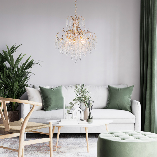 Подвесной светильник Escada 2108/5P E14*40W Gold фото 6