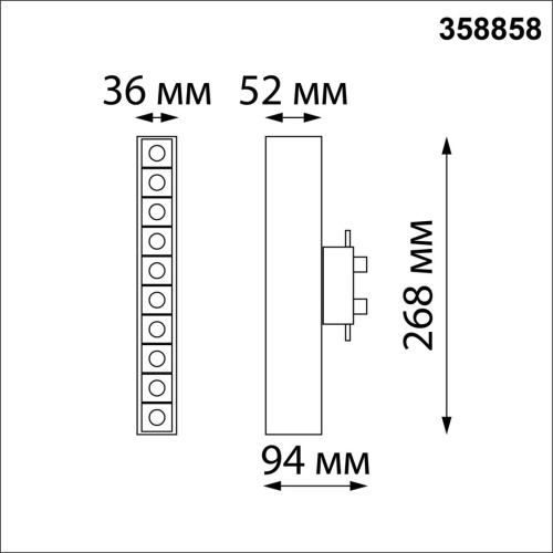 358858 PORT NT22 272 белый Светильник трековый однофазный трехжильный IP20 LED 4000K 16W 220V ITER фото 2 358858 PORT NT22 272 белый Светильник трековый однофазный трехжильный IP20 LED 4000K 16W 220V ITER фото 2