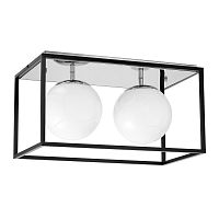 Потолочный светильник Lumina Deco Maldini LDC 8060-2 CHR+BK