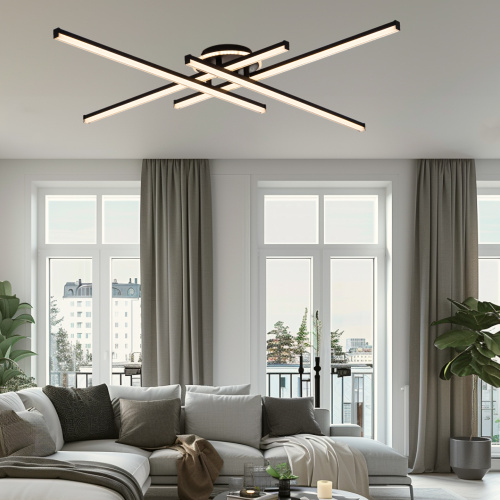 Citilux Trent CL203641 LED Люстра потолочная с пультом Чёрная фото 11 Citilux Trent CL203641 LED Люстра потолочная с пультом Чёрная фото 11