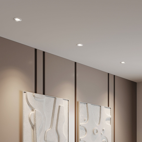 Светильник встраиваемый светодиодный 7W 4000 белый 25096/LED фото 2