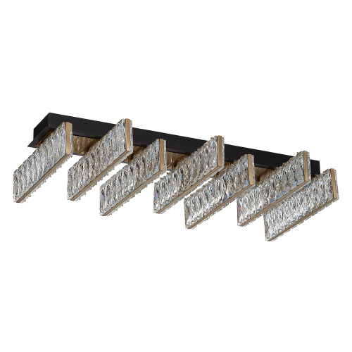 Citilux PALANT CL325272 LED Люстра хрустальная Чёрный+Бронза фото 3 Citilux PALANT CL325272 LED Люстра хрустальная Чёрный+Бронза фото 3