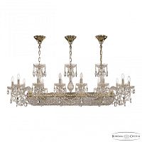 Люстра хрустальная 1453/14/195/1000 G Bohemia Ivele Crystal (Богемия Ивеле Кристалл)