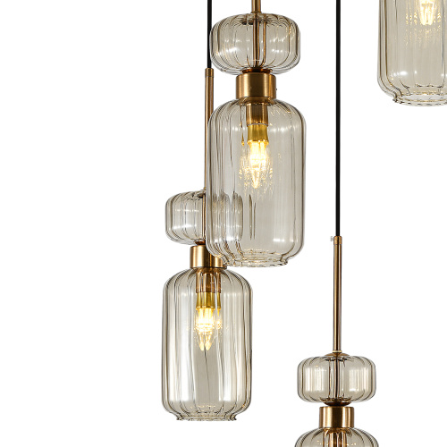 Подвесной светильник Escada 1141/5S E14*60W Beige фото 3