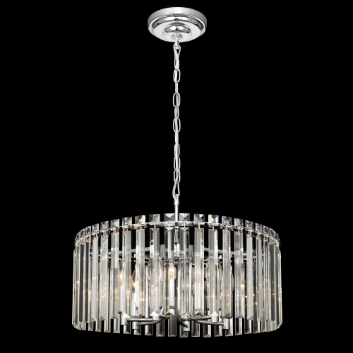 Citilux Джейн CL306161 Хрустальная подвесная люстра Хром фото 4 Citilux Джейн CL306161 Хрустальная подвесная люстра Хром фото 4