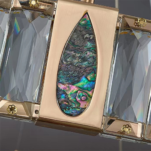 Люстра D8016P/R/D800 gold/clear фото 2 Люстра D8016P/R/D800 gold/clear фото 2