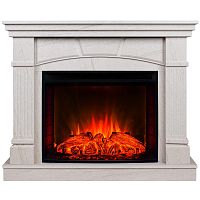 Каминокомплект HISTORY/СИДНЕЙ Натуральный камень с очагом Электроочаг EVRIKA 25.5