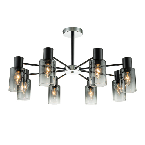 Светильник на штанге Escada 2120/8P E14*40W Black Светильник на штанге Escada 2120/8P E14*40W Black