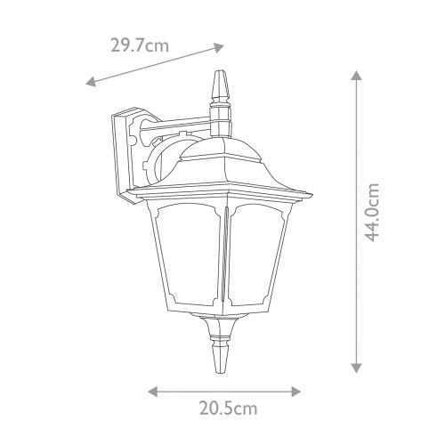 Настенный фонарь Elstead Exterior, Арт. CP2-BLACK фото 5