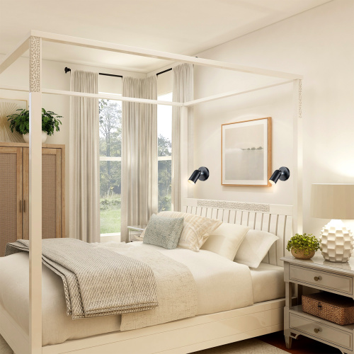 Настенный светильник Escada 696/1A E14*40W Black/Chrome фото 2