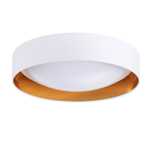 SLE201122-01 Светильник потолочный Белый, Золотистый/Белый LED 1*24W 4000K ORBIO фото 3