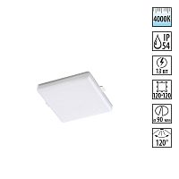 358680 SPOT NT21 590 белый Светильник встраиваемый влагозащищенный IP54 LED 4000K 13W 100-240V PANDORA