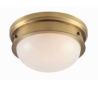 Потолочный светильник Cloyd PLAINY FM2 / Ø34 см - латунь (арт.10226)