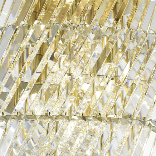 SL6138.313.12 Светильник потолочный ST-Luce латунь/прозрачный E14 12*40W RITZ фото 3