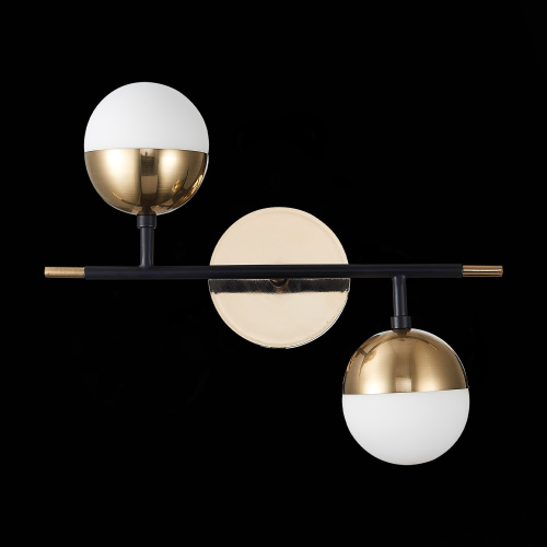 SL1507.421.02 Бра ST-Luce Черный/Белый, Золотистый G9 2*5W 4000K ALBERO фото 4