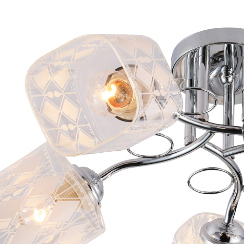 Потолочный светильник Escada 1106/5PL E27*40W Chrome фото 3 Потолочный светильник Escada 1106/5PL E27*40W Chrome фото 3