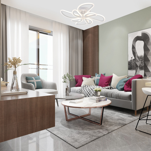 Потолочный светильник Escada 10270/8 LED*82W White фото 4