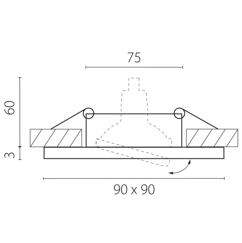 012036 Светильник PVC BANALE MR16 G5.3 БЕЛЫЙ фото 3 012036 Светильник PVC BANALE MR16 G5.3 БЕЛЫЙ фото 3