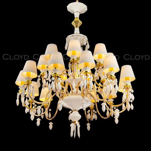 Люстра Cloyd LOTTIE-B C20 / Ø92 см- бел.-золотая керамика (арт.11400) фото 4 Люстра Cloyd LOTTIE-B C20 / Ø92 см- бел.-золотая керамика (арт.11400) фото 4