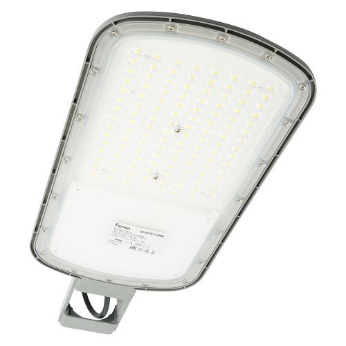 Светодиодный уличный консольный светильник Feron SP3070 100W 4000K AC90-300V, серый фото 6