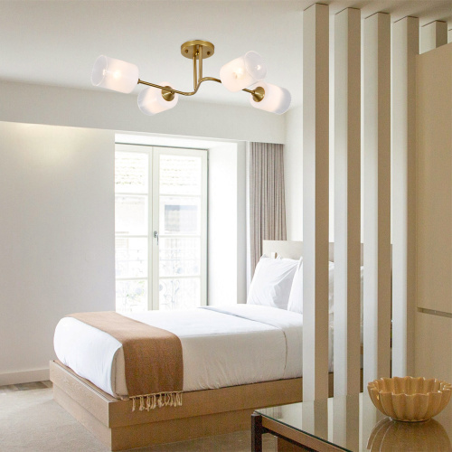 Светильник на штанге 150006/4R E27*60W Copper фото 2