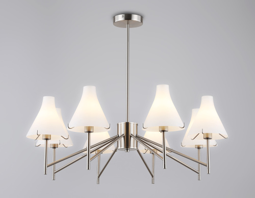 Потолочный светильник E14*8 фото 3 Потолочный светильник E14*8 фото 3