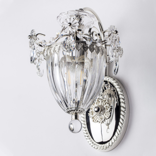 790614 Бра SCHON 1x60W E14 Серебро фото 13