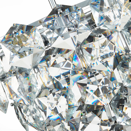 SL1631.103.09 Люстра подвесная ST-Luce Хром/Прозрачный E14 9*40W VITERBO фото 2 SL1631.103.09 Люстра подвесная ST-Luce Хром/Прозрачный E14 9*40W VITERBO фото 2