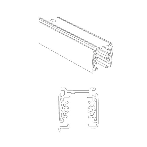 Шинопровод трехфазный Nowodvorski Ctls Track 8716 фото 4