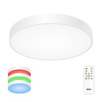 Потолочный светодиодный светильник с пультом ДУ Citilux Купер Белый CL72495G0