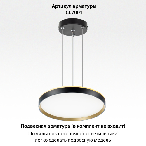 Citilux ETALON CL750401R LED RGB Светильник с пультом Чёрный+Золото фото 14 Citilux ETALON CL750401R LED RGB Светильник с пультом Чёрный+Золото фото 14