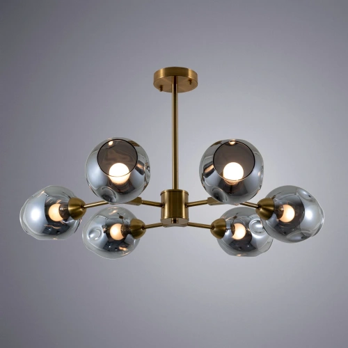 Люстра на штанге Arte Lamp YUKA A7759PL-6PB фото 2 Люстра на штанге Arte Lamp YUKA A7759PL-6PB фото 2