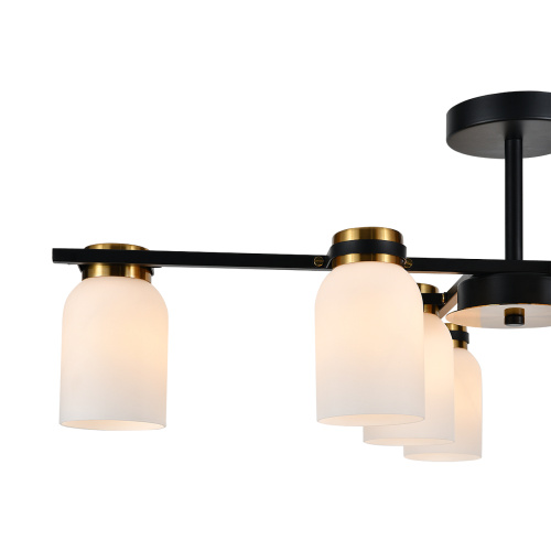 Светильник на штанге Escada 1151/8P E14*40W Black/Brass фото 4