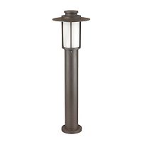 4047/1F NATURE ODL18 697 белый/коричневый Уличный светильник, 80см IP54 E27 18W 220V MITO
