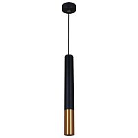 Подвесной светодиодный светильник Reluce 16032-0.9-001IL LED5W BK+GD