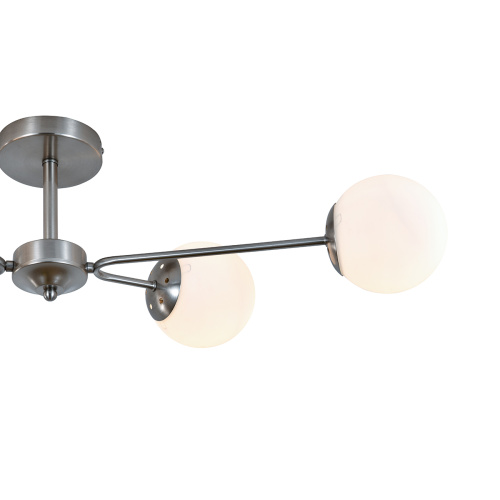 Светильник на штанге 150008/4R E27*60W Satin nickel фото 3